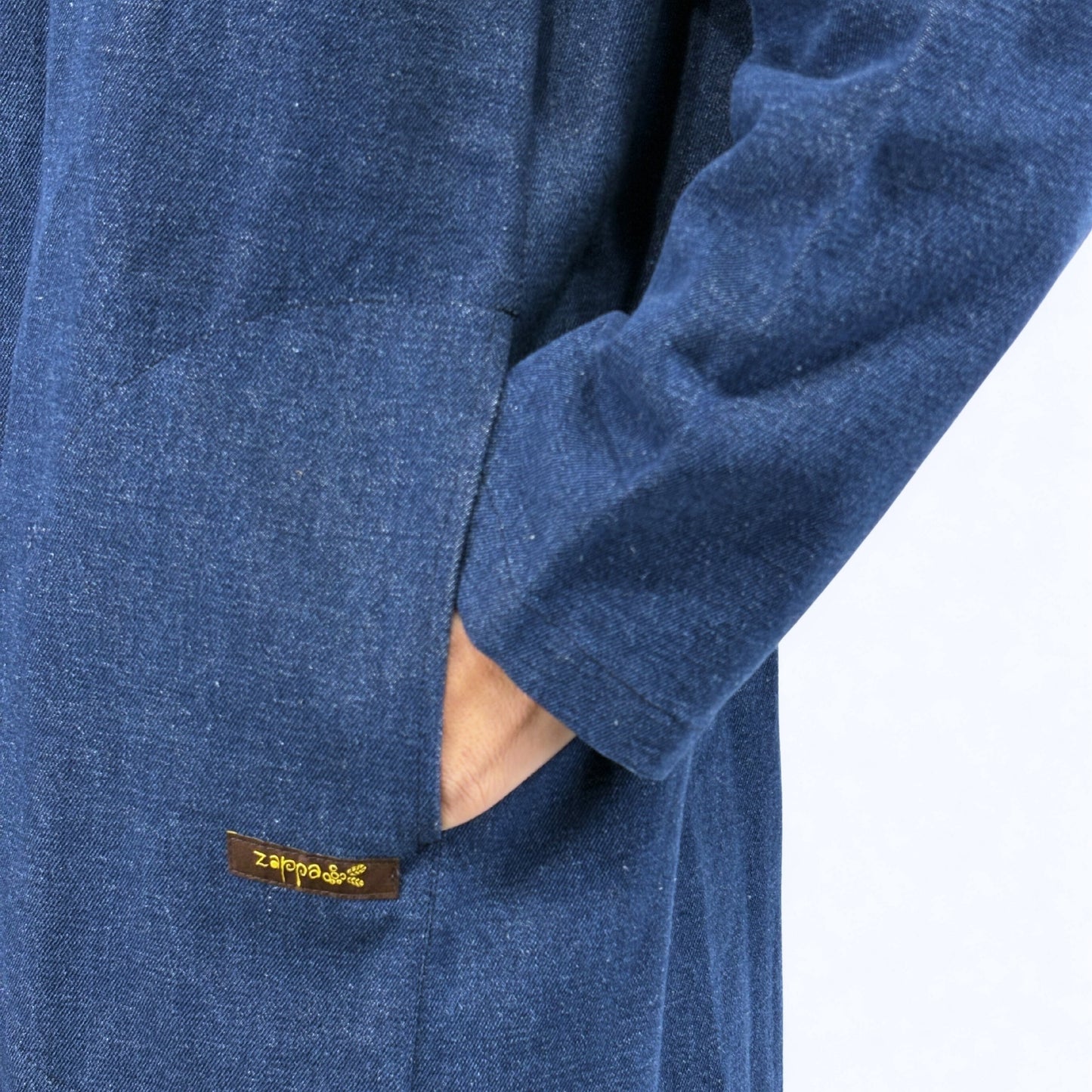 すっきりⅠラインのデニムコート