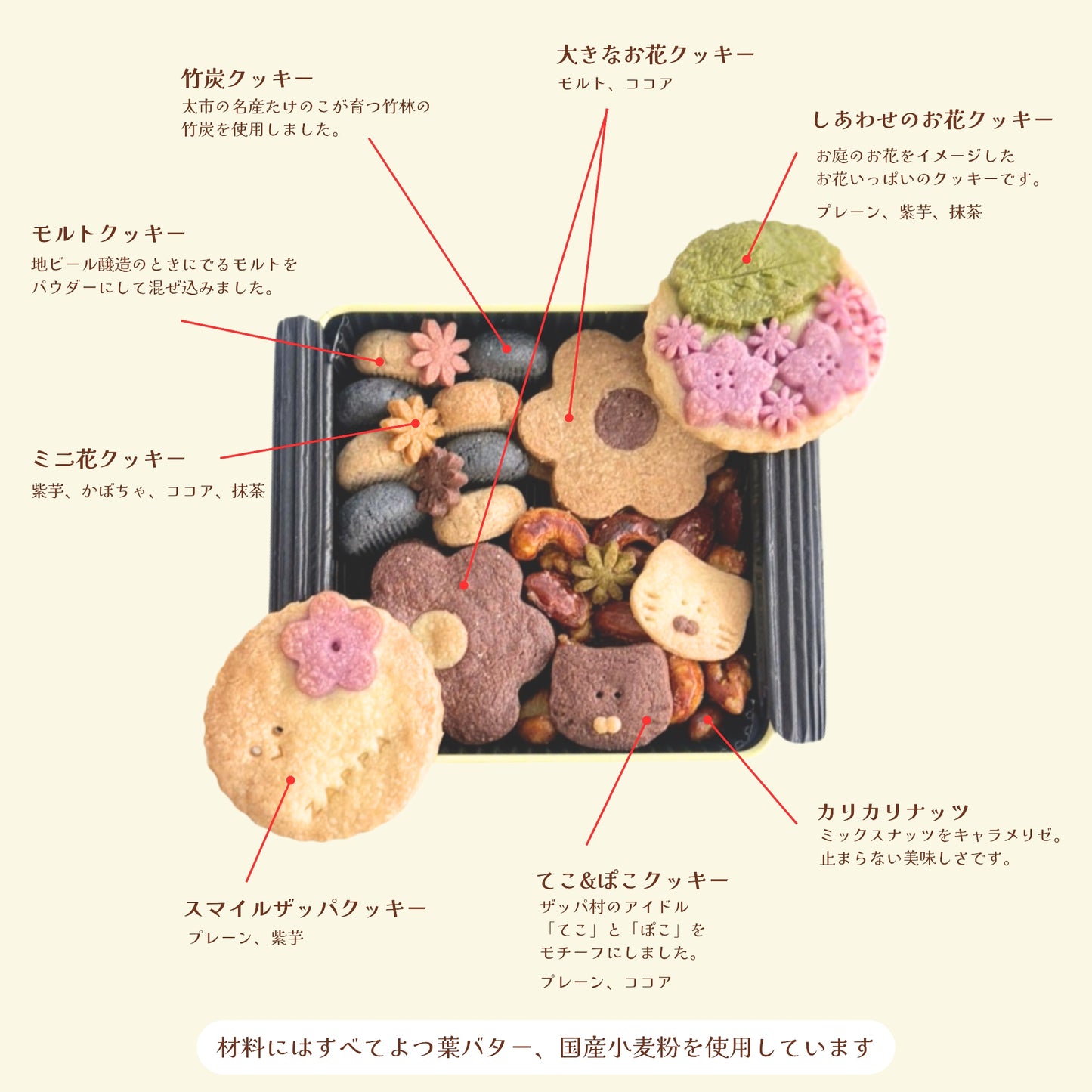 ザッパ村のクッキー缶